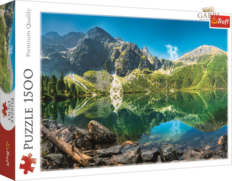 TREFL Puzzle Jezero Morskie Oko, Tatry 1500 dílků