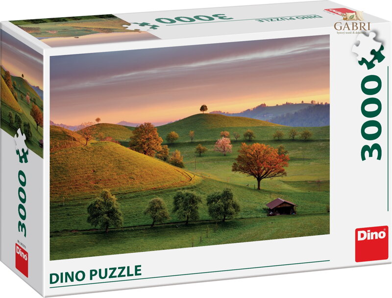 DINO Puzzle Pohádkový východ slunce 3000 dílků