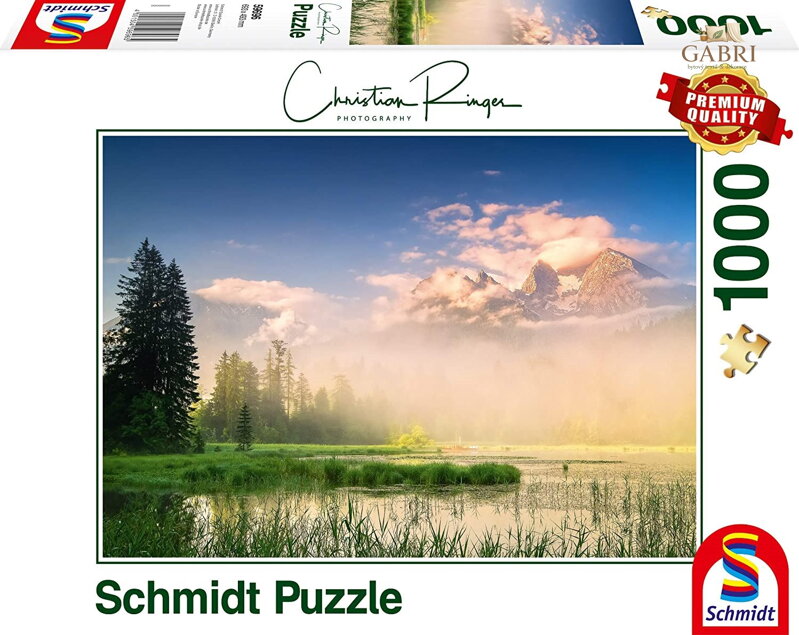 SCHMIDT Puzzle Taubensee, Rakousko 1000 dílků