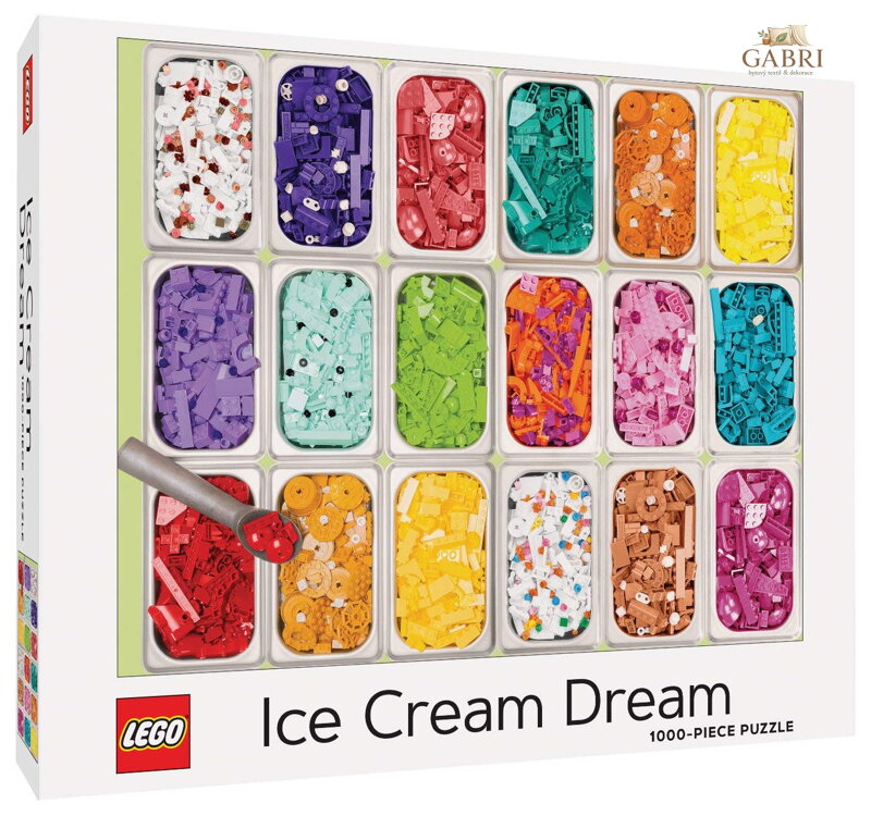 CHRONICLE BOOKS Puzzle LEGO® Ice Cream Dream 1000 dílků