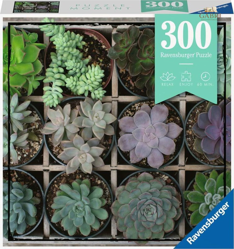 RAVENSBURGER Puzzle Moment: Zeleň 300 dílků