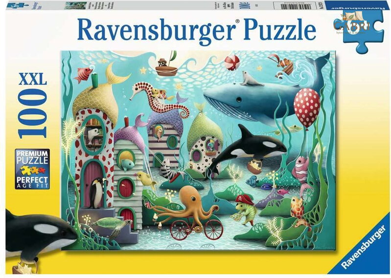 RAVENSBURGER Puzzle Mořské zázraky XXL 100 dílků