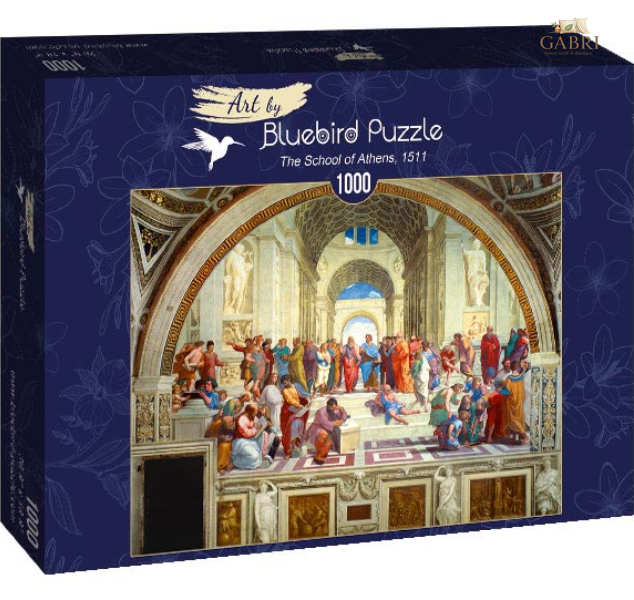 BLUEBIRD Puzzle Athénská škola 1000 dílků