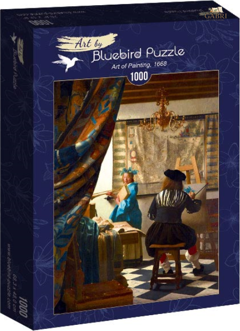 BLUEBIRD Puzzle Umění malby 1000 dílků