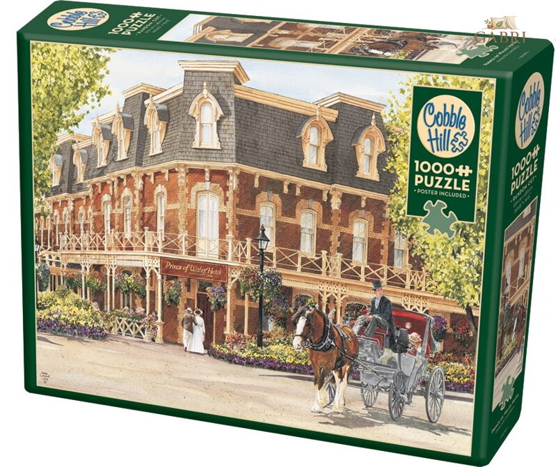 COBBLE HILL Puzzle Hotel Princ z Walesu 1000 dílků