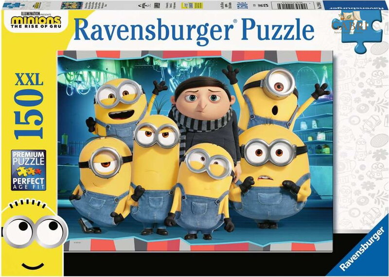 RAVENSBURGER Puzzle Mimoni 2: Padouch přichází XXL 150 dílků