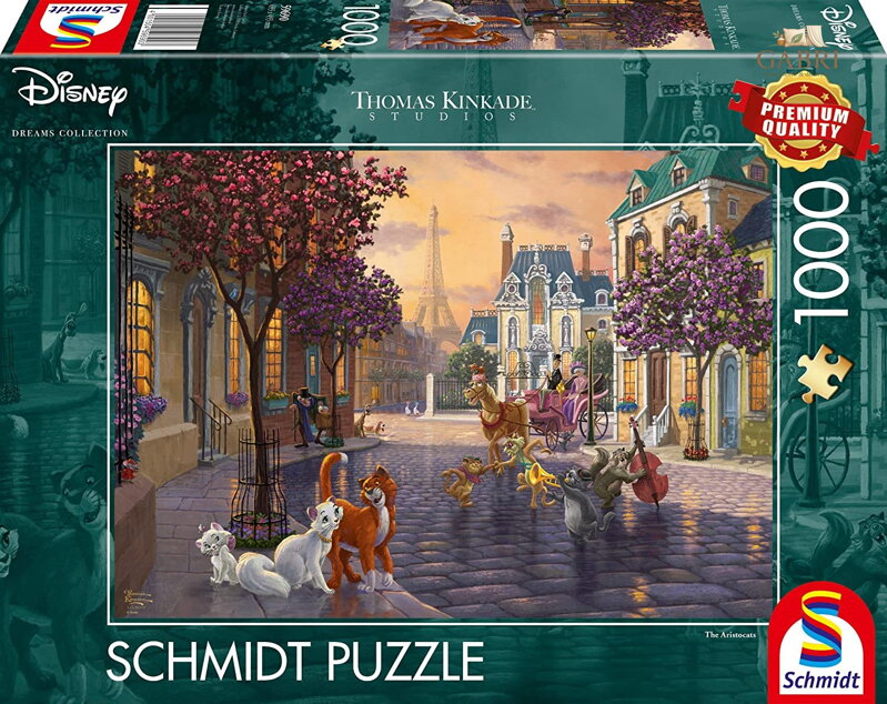 SCHMIDT Puzzle Aristokočky 1000 dílků