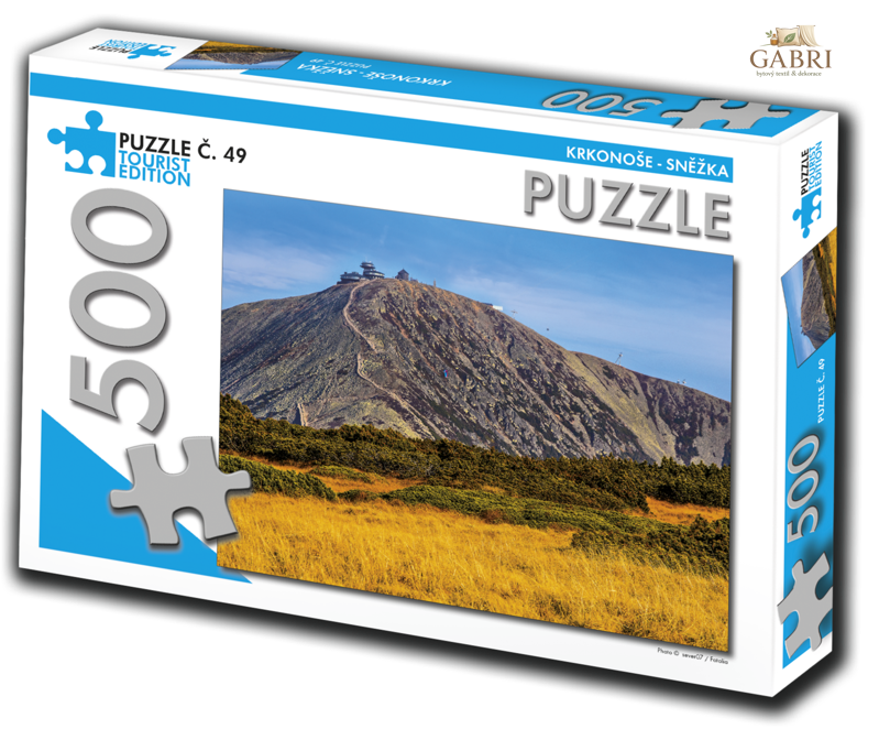 TOURIST EDITION Puzzle Krkonoše, Sněžka 500 dílků (č.49)