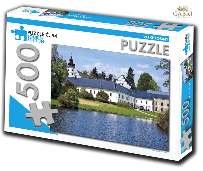 TOURIST EDITION Puzzle Velké Losiny 500 dílků (č.54)