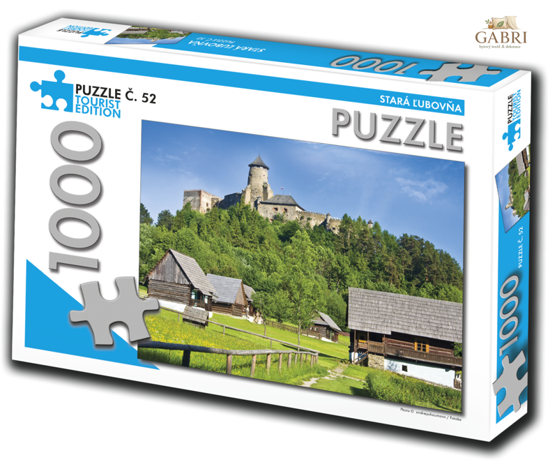 TOURIST EDITION Puzzle Stará Ľubovňa 1000 dílků (č.52)