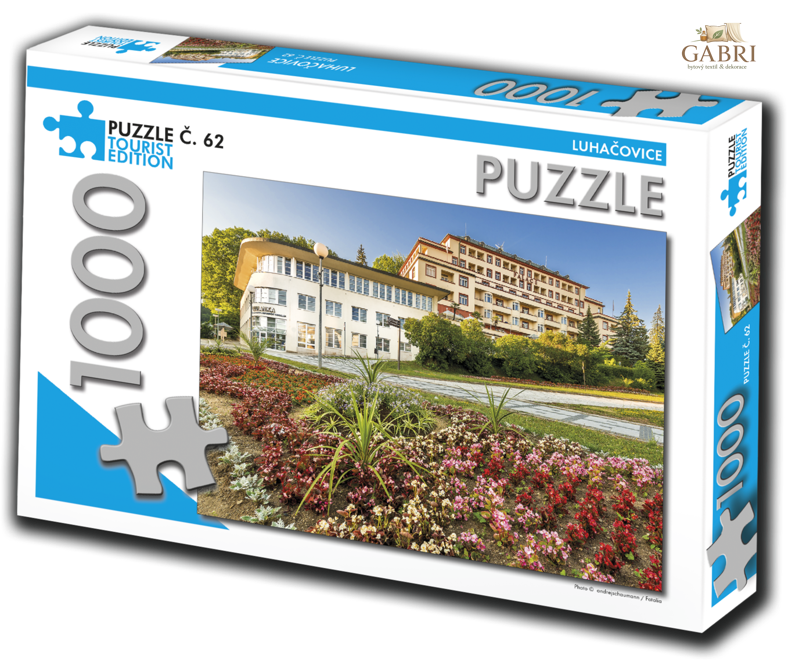 TOURIST EDITION Puzzle Luhačovice 1000 dílků (č.62)