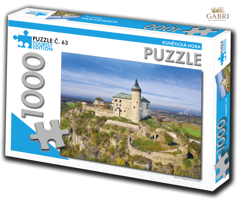 TOURIST EDITION Puzzle Kunětická hora 1000 dílků (č.63)