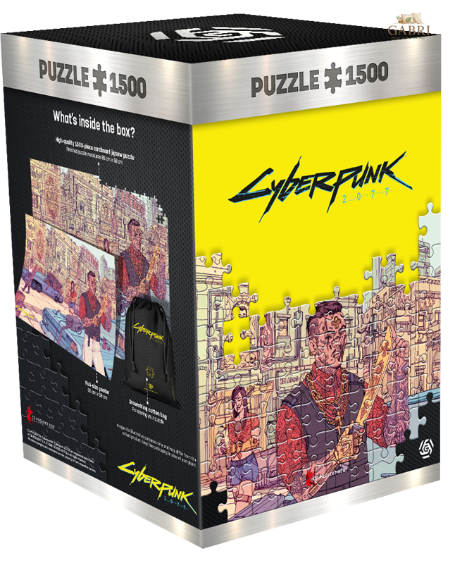 GOOD LOOT Puzzle Cyberpunk 2077 - Valentinos 1500 dílků