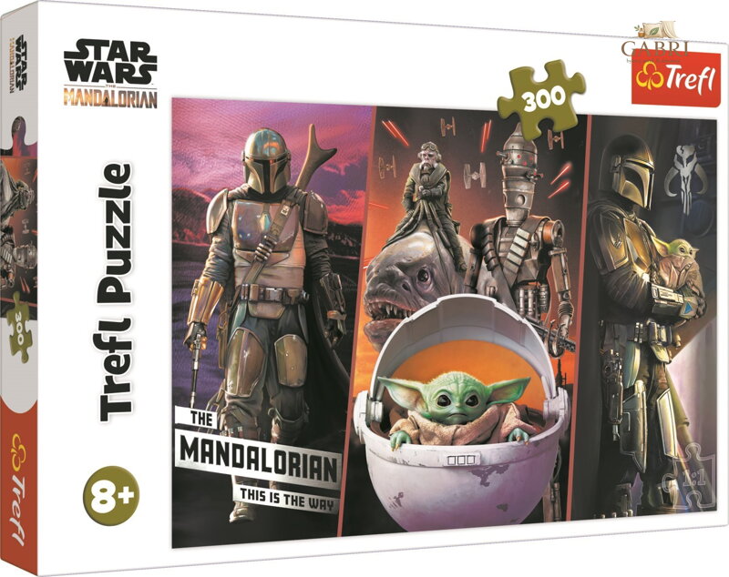 TREFL Puzzle The Mandalorian: Tajemný Baby Yoda 300 dílků