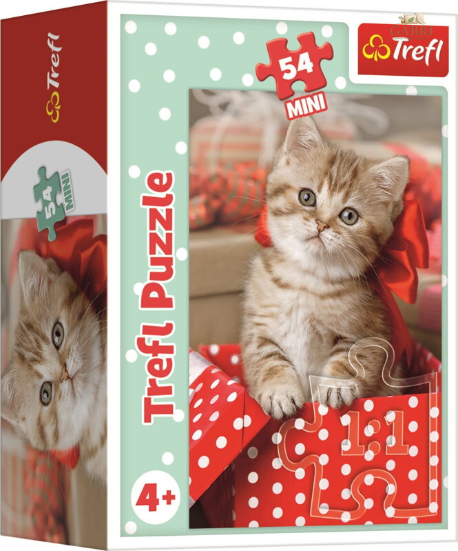 TREFL Puzzle Roztomilá zvířátka: Koťátko 54 dílků
