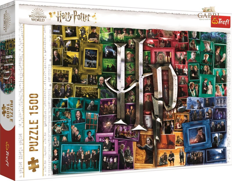 TREFL Puzzle Harry Potter: Svět Harryho Pottera 1500 dílků