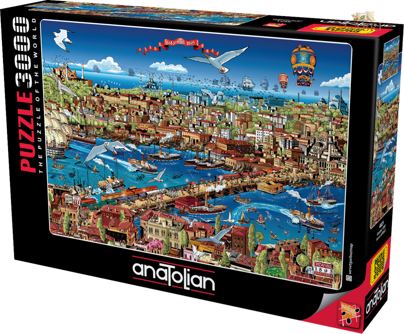 ANATOLIAN Puzzle Istanbul 1895, 3000 dílků