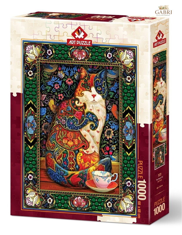 ART PUZZLE Puzzle Královská kočka 1000 dílků