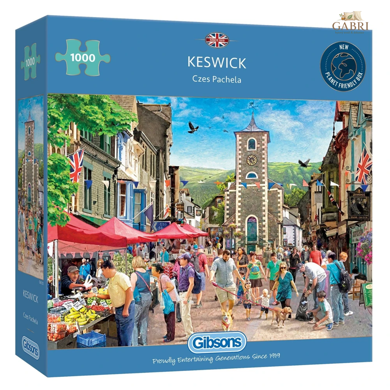 GIBSONS Puzzle Newcastle, Anglie 1000 dílků