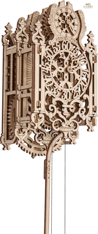 WOODEN CITY 3D puzzle Královské hodiny 126 dílků