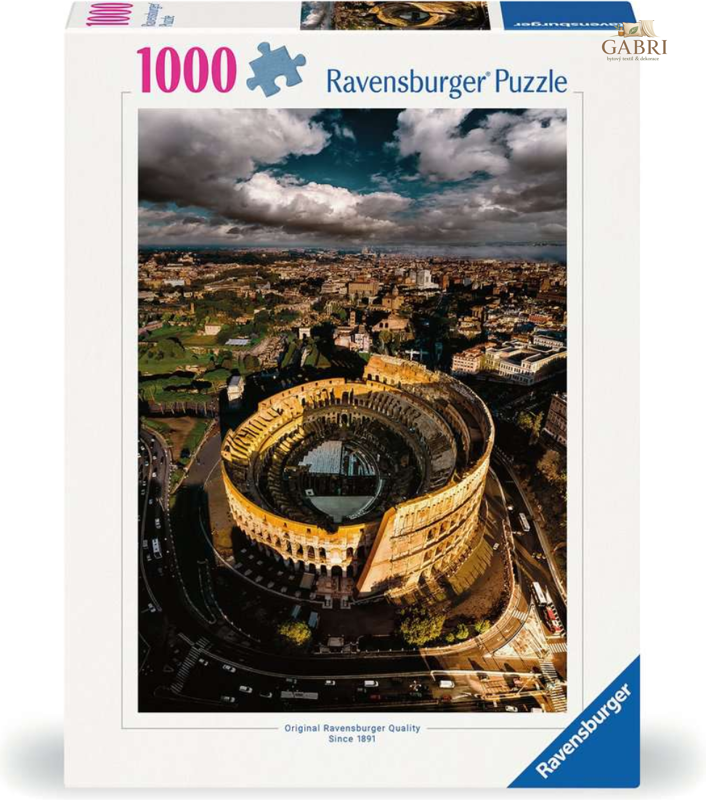 RAVENSBURGER Puzzle Koloseum v Římě 1000 dílků