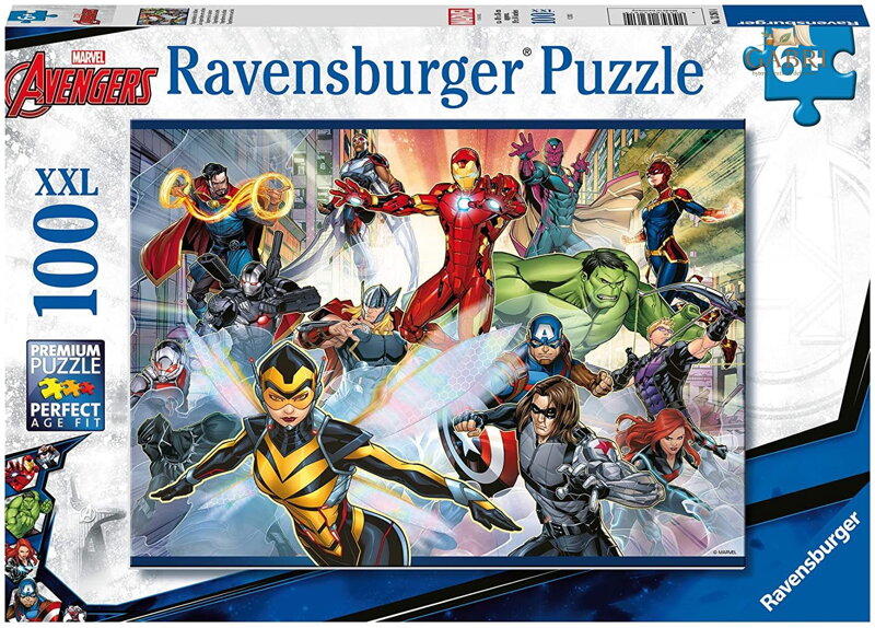 RAVENSBURGER Puzzle Marvel: Avengers XXL 100 dílků
