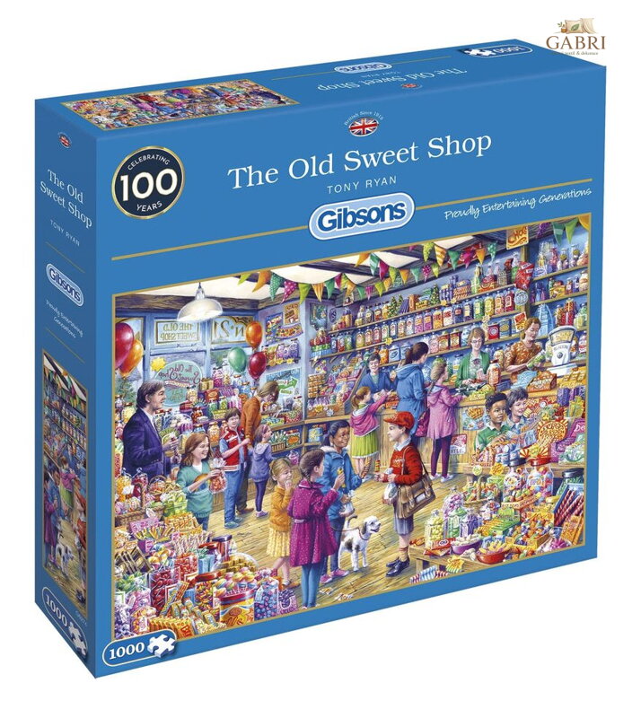 GIBSONS Puzzle Stará cukrárna 1000 dílků
