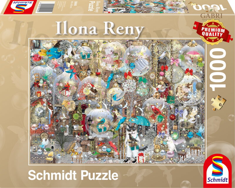 SCHMIDT Puzzle Zdobení se sny 1000 dílků