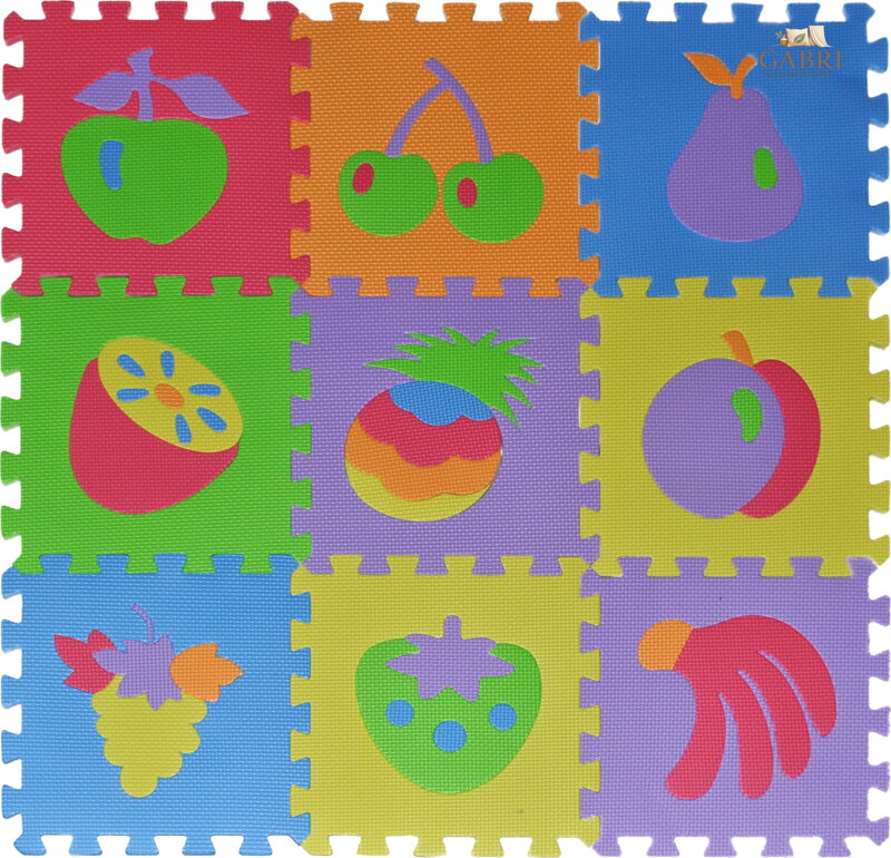 Pěnové puzzle Ovoce (28x28)