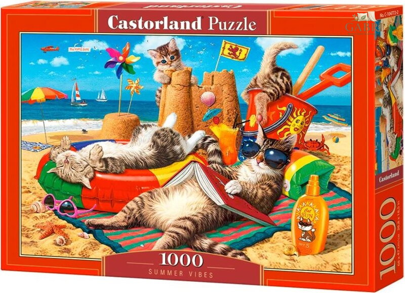 CASTORLAND Puzzle Letní vibrace 1000 dílků