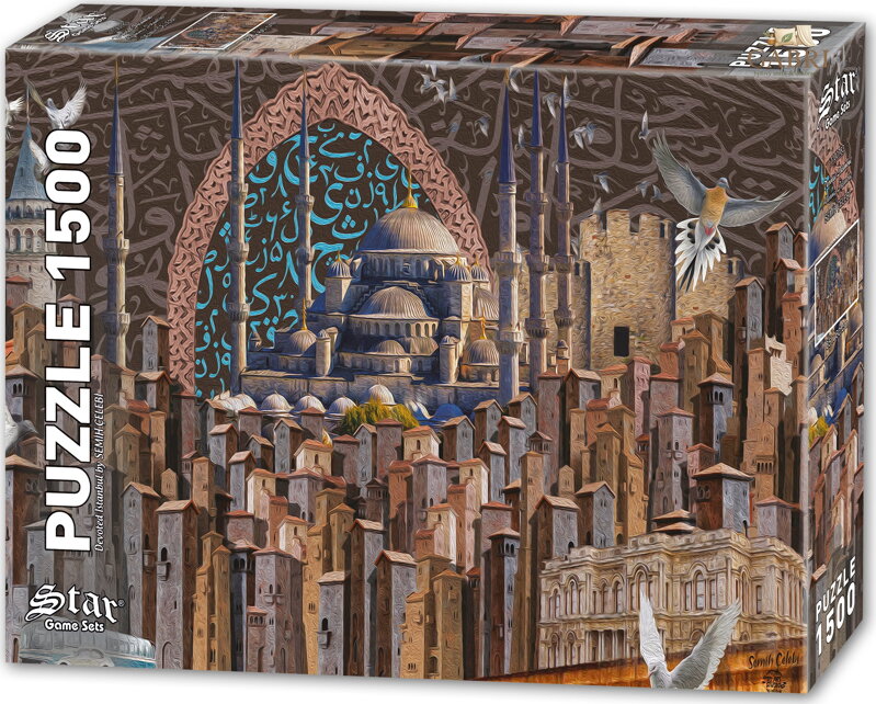 STAR Puzzle Věnováno Istanbulu 1500 dílků
