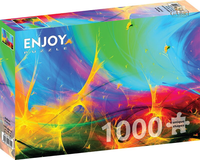 ENJOY Puzzle Duhové fraktály 1000 dílků