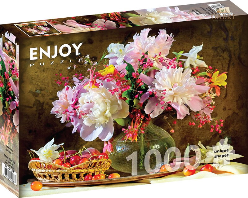 ENJOY Puzzle Krása pivoněk 1000 dílků