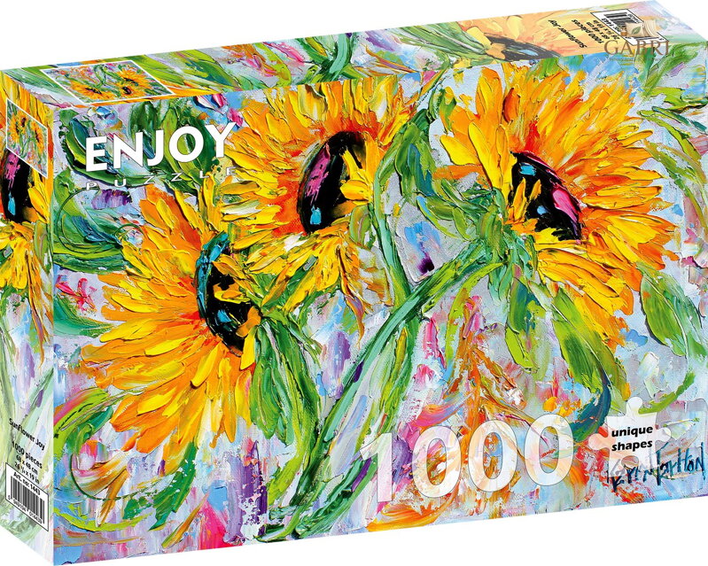 ENJOY Puzzle Slunečnicové potěšení 1000 dílků