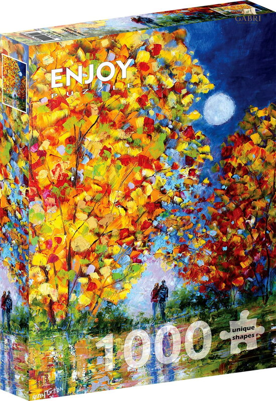 ENJOY Puzzle Podzimní měsíc 1000 dílků