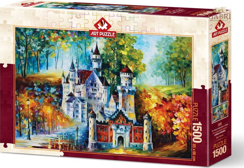 ART PUZZLE Puzzle Zámek Neuschwanstein 1500 dílků