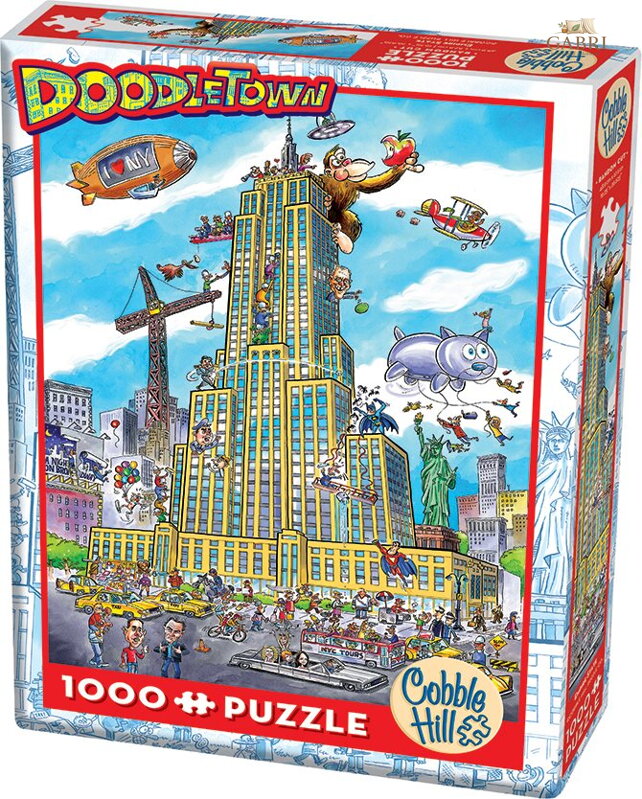 COBBLE HILL Puzzle DoodleTown: Empire State 1000 dílků