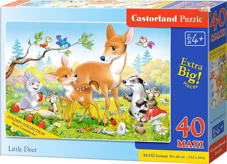 CASTORLAND Puzzle Malý koloušek MAXI 40 dílků