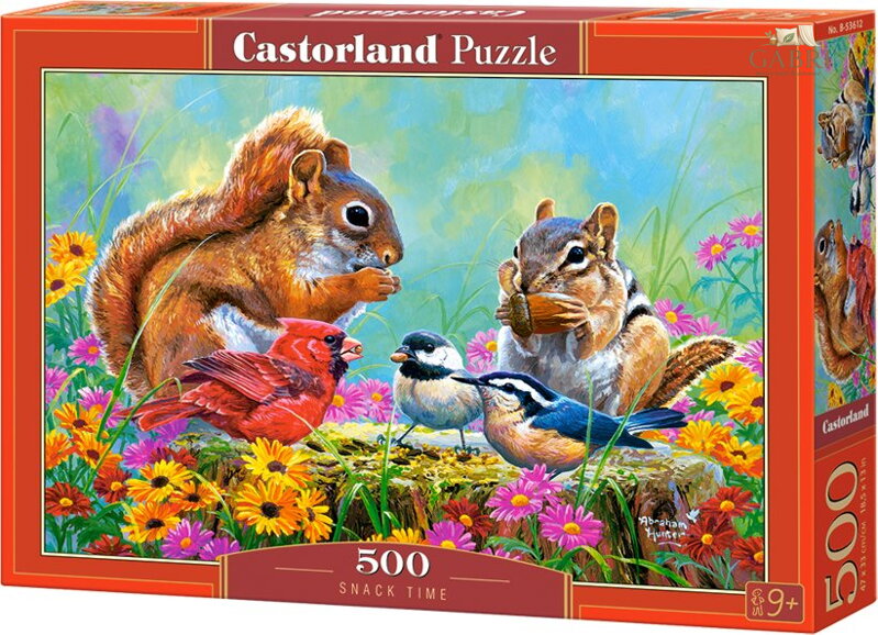 CASTORLAND Puzzle Čas na svačinku 500 dílků