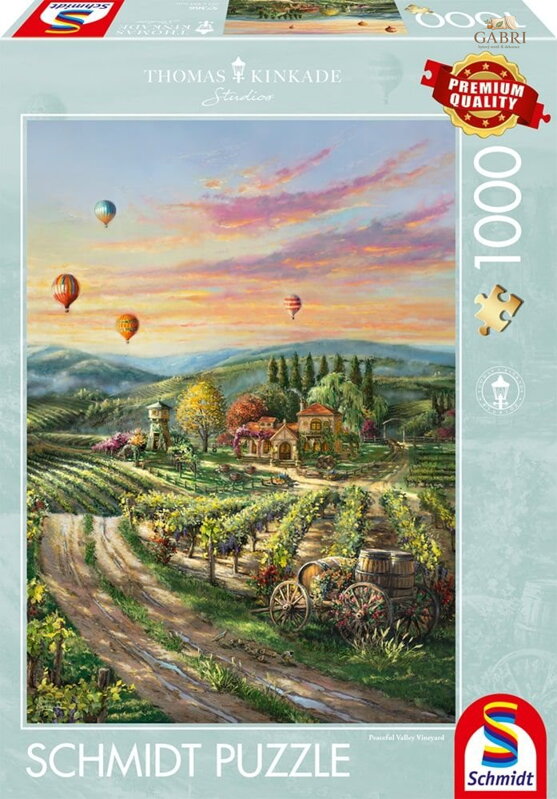SCHMIDT Puzzle Poklidná vinice 1000 dílků