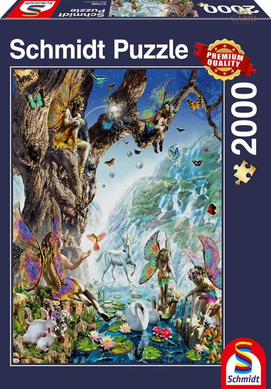 SCHMIDT Puzzle V údolí vodních víl 2000 dílků