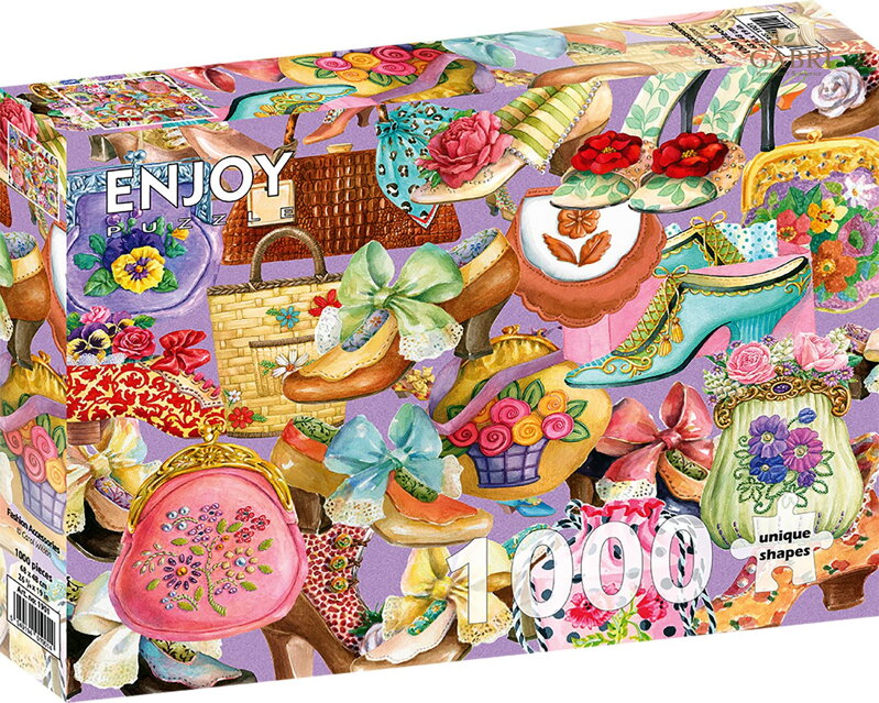 ENJOY Puzzle Módní doplňky 1000 dílků