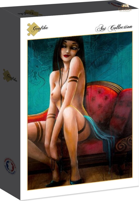 GRAFIKA Puzzle Misstigri: Slečna dračice 1000 dílků