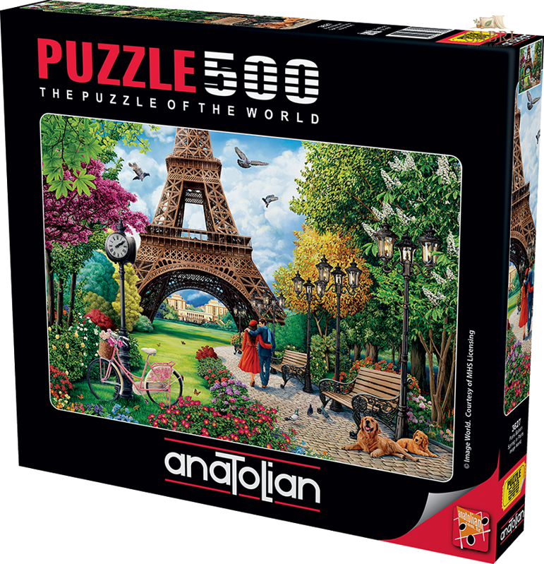 ANATOLIAN Puzzle Jaro v Paříži 500 dílků