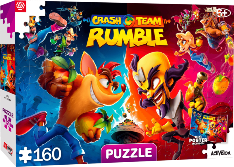 GOOD LOOT Puzzle Crash Bandicoot 4: It's About Time 160 dílků