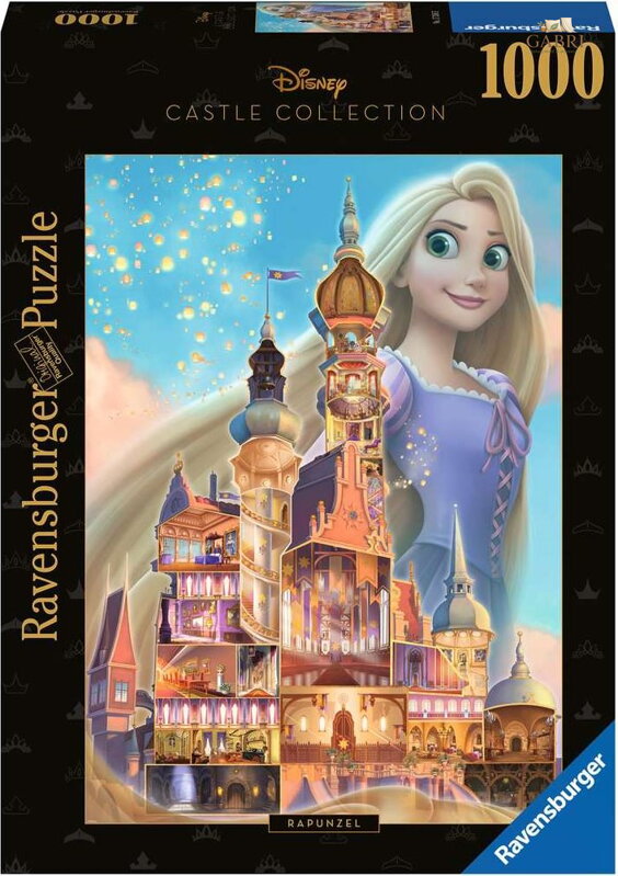 RAVENSBURGER Puzzle Disney Castle Collection: Locika 1000 dílků