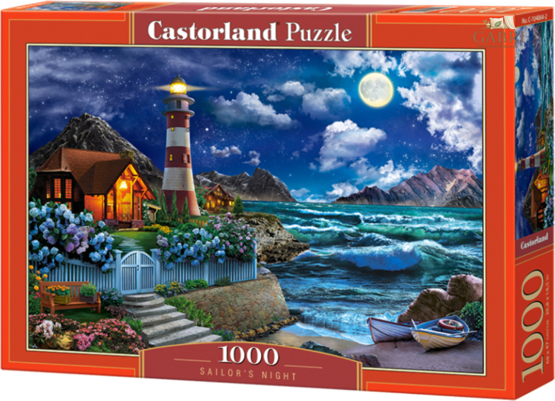 CASTORLAND Puzzle Noc námořníka 1000 dílků