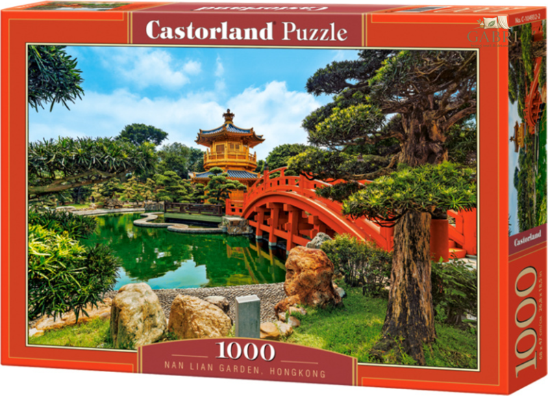 CASTORLAND Puzzle Zahrady Nan Lian, Hongkong 1000 dílků