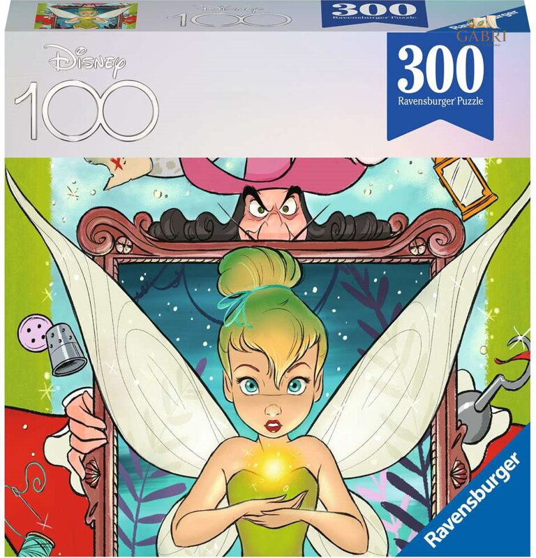 RAVENSBURGER Puzzle Disney 100 let: Víla Zvonilka 300 dílků