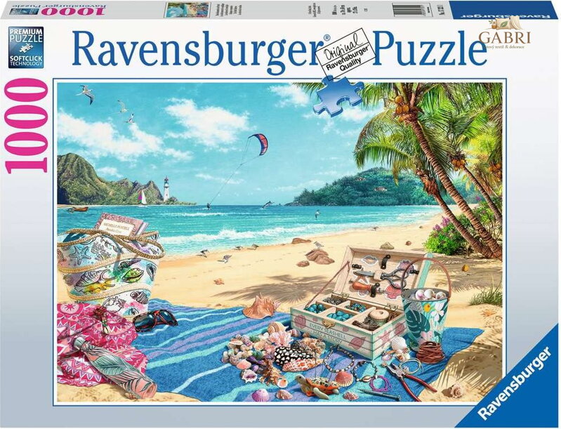 RAVENSBURGER Puzzle Sběratel mušlí 1000 dílků